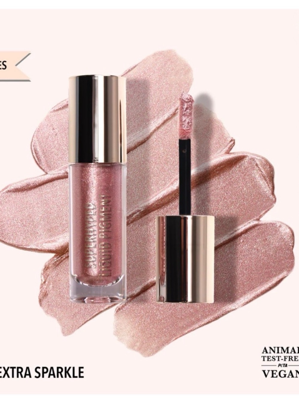 Moira liquid pigment Extra Sparkly